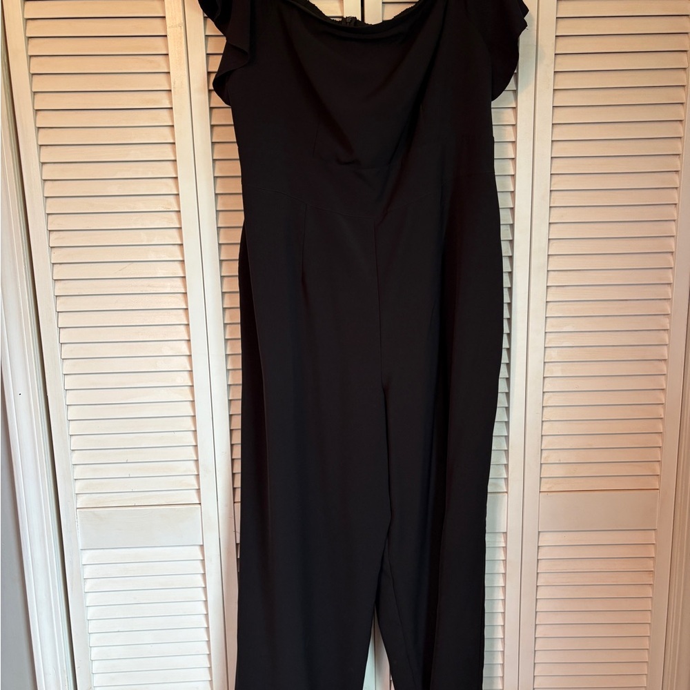 Lane Bryant Elegant Black Jumpsuit